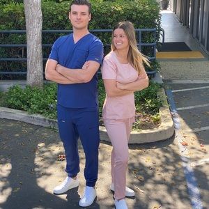 Jaanuu Men’s Kent Jogger in Navy Blue  - 5280 stretchy fabric